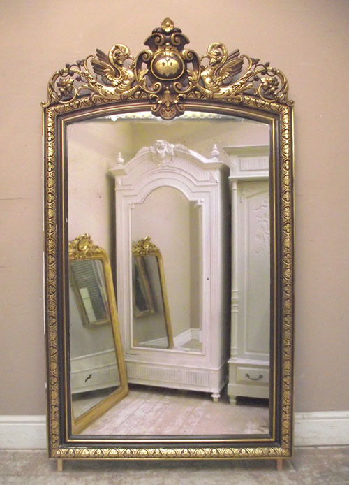 wonderful french antique mirror